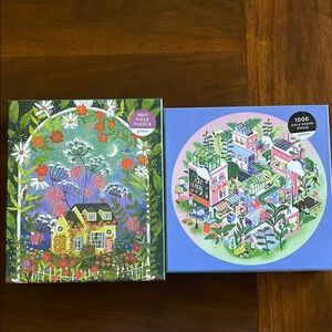 Bloomarium & Green City 1000pc 2-Puzzle Bundle